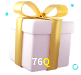 Receba seus bônus de boas-vindas no 76Q